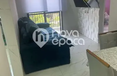 Del castilho | apartamento 2 quartos, sendo 1 suite