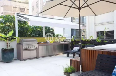 Jardim botânico | cobertura 3 quartos, sendo 1 suite
