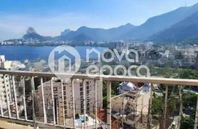 Cobertura com 5 quartos à venda na Rua Baronesa de Poconé, Lagoa, Rio de Janeiro
