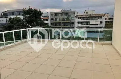 Recreio dos bandeirantes | cobertura 2 quartos, sendo 1 suite