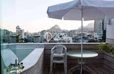 Jardim botânico | cobertura 2 quartos, sendo 1 suite