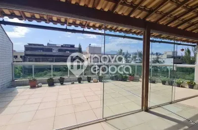 Recreio dos bandeirantes | cobertura 4 quartos, sendo 3 suites