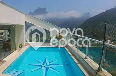 Cobertura com 5 quartos à venda na Estrada da Gávea, São Conrado, Rio de Janeiro
