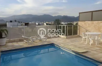 Recreio dos bandeirantes | cobertura 4 quartos, sendo 2 suites