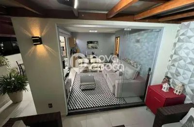 Freguesia (jacarepaguá) | cobertura 2 quartos, sendo 1 suite