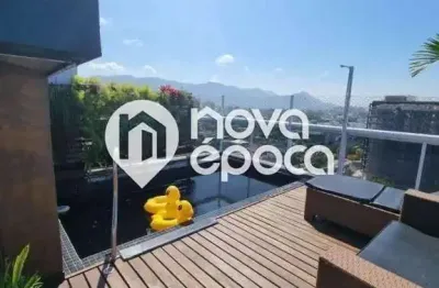 Recreio dos bandeirantes | cobertura 4 quartos, sendo 1 suite
