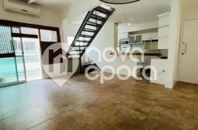 Cobertura com 3 quartos à venda na Rua Mário Pederneiras, Humaitá, Rio de Janeiro