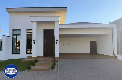 Casa / sobrado em condomínio no residencial portal do sol em holambra