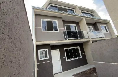 Sobrado triplex com ático 3 quartos - 3 vagas de garagem cic neoville 
