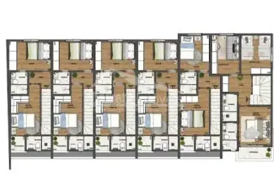 Casa com 3 quartos à venda na Rua Madre Beatriz, Planalto, Belo Horizonte