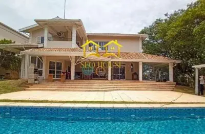 Casa em condomínio fechado com 4 quartos à venda na avenida araçá, 280, loteamento alphaville campinas, campinas, 600 m2 por r$ 2.590.000