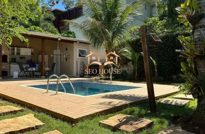 Casa em condomínio fechado com 3 quartos à venda na praça do arpoador, 415, loteamento caminhos de san conrado (sousas), campinas, 352 m2 por r$ 1.780.000
