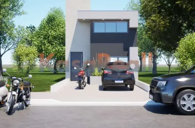 Casa para venda com 125 m² e 3 quartos em parque residencial castelo, bauru - sp