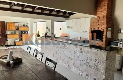 Casa para venda com 250 m² e 3 quartos em jardim hojas, bauru - sp