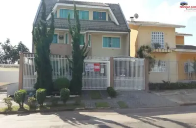 Sobrado a venda no uberaba, curitiba, à 300 metros do banco do brasil da salgado filho, o4  quartos.