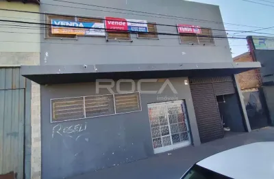 Barracão comercial no jardim são paulo, são carlos - 4 banheiros e 3 salas