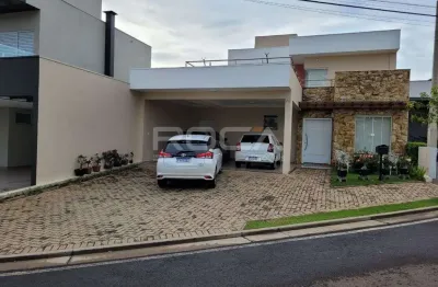 Casa de alto padrão com 3 dormitórios em condomínio exclusivo em são carlos