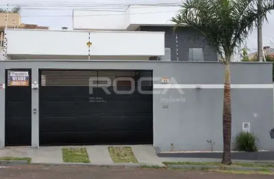 Casa padrão à venda no jardim cardinalli, são carlos: 3 dormitórios, 2 suítes e 2 garagens