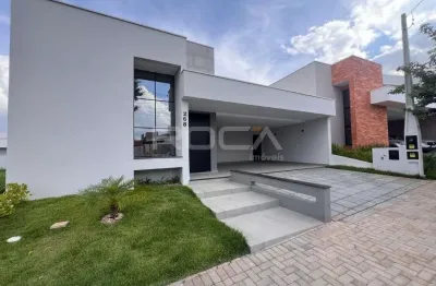 Casa em condomínio fechado com 3 quartos à venda na Avenida Brasilino Damha, 750, Condomínio Village São Carlos IV, São Carlos