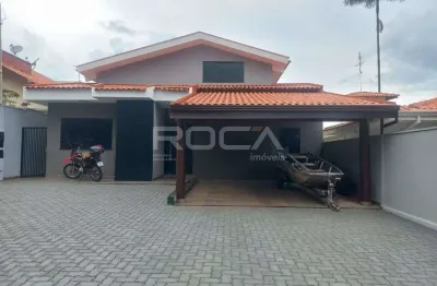 Casa de luxo com 3 dormitórios no condomínio jardim nova santa paula em são carlos