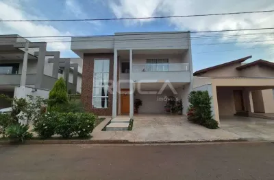 Casa de alto padrão com 3 suítes no condomínio são carlos 1