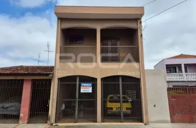 Casa padrão à venda em vila brasília, são carlos: 4 dormitórios, suíte e 2 garagens!