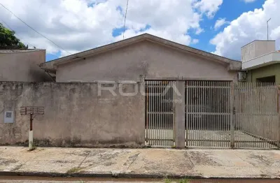 Casa padrão com 3 dormitórios em são carlos - parque residencial maria stella faga