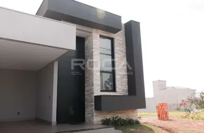 Casa de 3 quartos em condomínio fechado no recanto do sabiá, são carlos