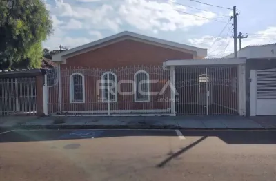 Casa padrão com 3 dormitórios e edícula na vila prado - são carlos