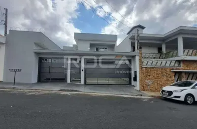 Sobrado de luxo com 4 suítes no jardim brasil, são carlos