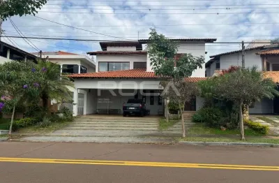 Casa de luxo com 4 suítes e piscina no condomínio parque faber castell