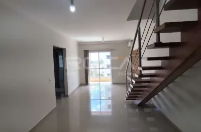 Linda cobertura de 3 dormitórios para alugar na vila costa do sol, são carlos
