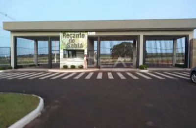 Terreno em condomínio fechado à venda na Avenida Francisco Falvo, 876, Residencial Samambaia, São Carlos