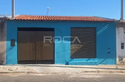 Casa padrão com 2 dormitórios no bairro miguel abdelnur em são carlos
