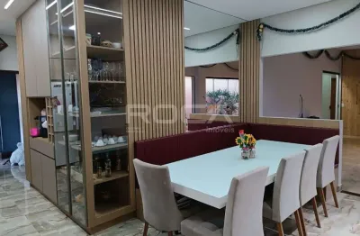 Casa de alto padrão com 3 dormitórios e 2 suítes no jardim de cresci - são carlos