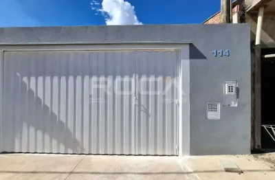 Casa de 2 dormitórios com espaço gourmet no douradinho, são carlos