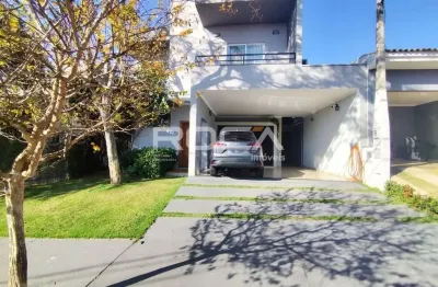 Casa de alto padrão com 3 dormitórios em condomínio fechado no bairro quebec, são carlos