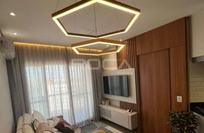 Lindo apartamento com 2 dormitórios e área de lazer completa em são carlos