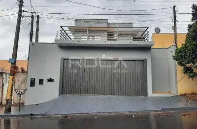 Luxuosa casa de 4 dormitórios com churrasqueira no jardim acapulco, são carlos