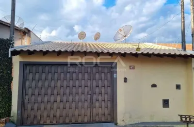 Encantadora casa à venda em residencial astolpho luiz do prado, são carlos