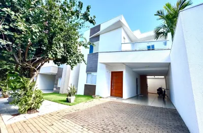 Sobrado em condomínio à venda, com área de lazer super completa, cascavel/pr.