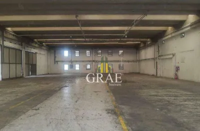 Galpão, 6130 m² - venda por R$ 12.760.000,00 ou aluguel por R$ 75.000,00/mês - Barro Branco - Ribeirão Pires/SP