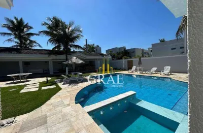 Sobrado com 7 dormitórios, 628 m² - venda por R$ 6.800.000,00 ou aluguel por R$ 26.900,00/mês - Jardim Acapulco - Guarujá/SP