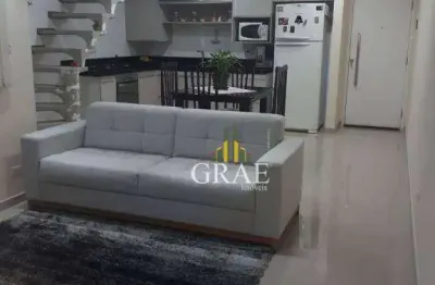 Cobertura com 2 dormitórios à venda, 150 m² por R$ 646.600,00 - Vila Valparaíso - Santo André/SP