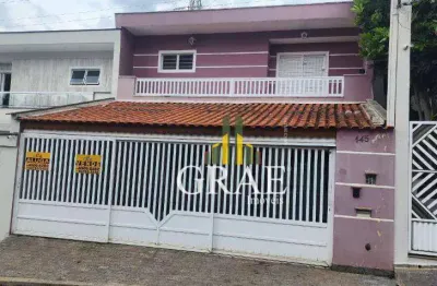 Sobrado 230 m², com 3 quartos (2 suítes c/sacada), quintal c/ churrasqueira, 3 vagas, para venda/locação no Nova Petrópolis - São Bernardo do Campo/SP