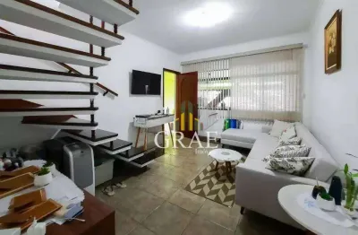 Sobrado com 3 dormitórios à venda, 158 m² por R$ 640.000,00 - Assunção - São Bernardo do Campo/SP