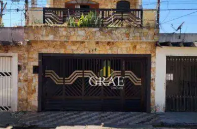 Sobrado com 5 dormitórios à venda, 302 m² por R$ 980.000,00 - Jardim Vera Cruz - São Bernardo do Campo/SP