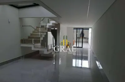 Sobrado Novo com 3 suites, Spa, Espaço Gourmet à venda, 200 m² por R$ 1.390.000 - Rudge Ramos - São Bernardo do Campo/SP