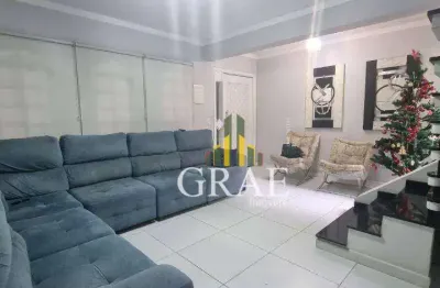 Sobrado com 3 dormitórios, 1 suite à venda, 177 m² por R$ 798.000 - Assunção - São Bernardo do Campo/SP