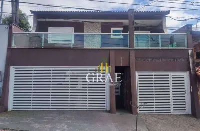 Casa com 7 quartos à venda na Rua Cajuru, 157, Vila Pires, Santo André